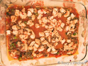 Lasagna with Chicken & Mushrooms-7