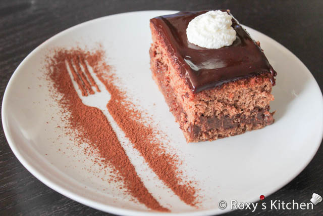 Chocolate Sponge Cake (Amandine)