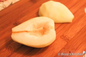 Baked Pears on Puff Pastry-4
