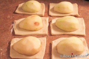 Baked Pears on Puff Pastry-7