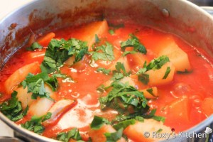 Potato Stew with Chicken & Garlic-10