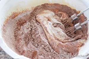 Beach Cake with Chocolate Ganache-5