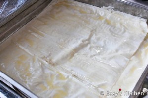 Cheese Filled Phyllo Pie - Placinta cu Branza-5