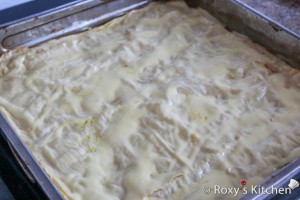 Cheese Filled Phyllo Pie - Placinta cu Branza-9