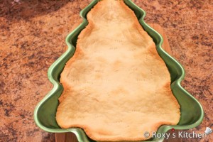 Christmas Tree Tart with Spinach-11