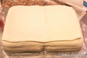 First Communion Book Cake - Cover the cake with fondant