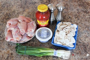 Salsa Chicken Slow Cooker - Ingredients