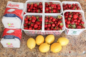 Strawberry Jam - Ingredients