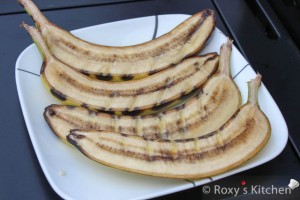 Grilled Bananas.