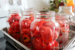Marinated Red Pimento Peppers