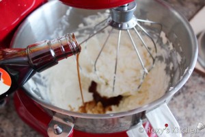 Pumpkin Cake - Add vanilla extract.