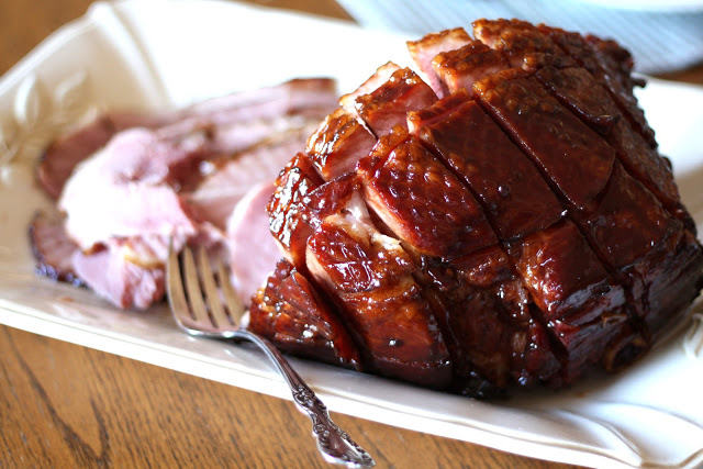 Balsamic and Dijon Glazed Ham