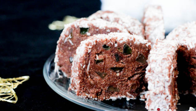 Biscuit Chocolate Rolls - Salam de Biscuiti