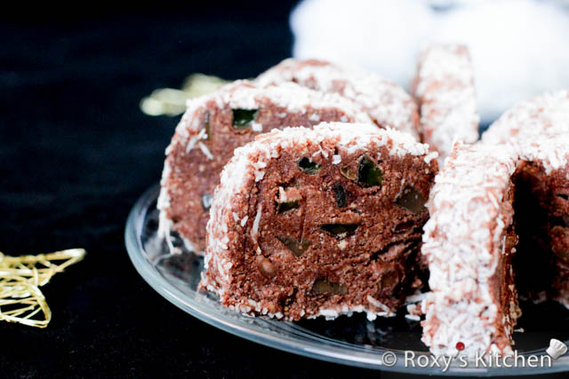 Biscuit Chocolate Rolls - Salam de Biscuiti