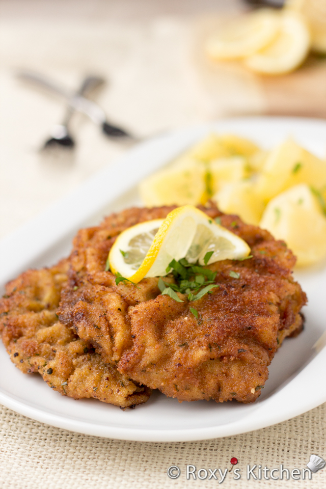 Viennese Schnitzel | Roxy's Kitchen #easydinner #lunchbox #quickandeasy #recipe #fiveingredients #5licious