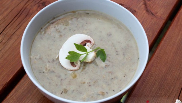 Cream of Mushroom Soup / Supa Crema de Ciuperci