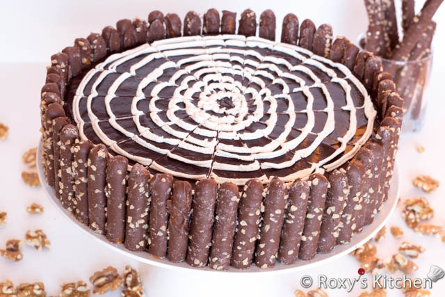 Chocolate Cake with Walnuts - Birthday Cake