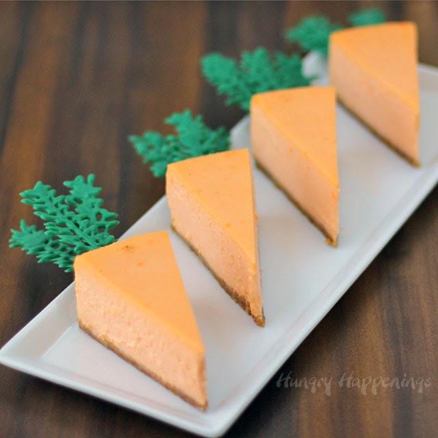 30 of the Best Easter Recipes & DIY Ideas - Roxy's Kitchen - Orange Cheesecake Carrots
