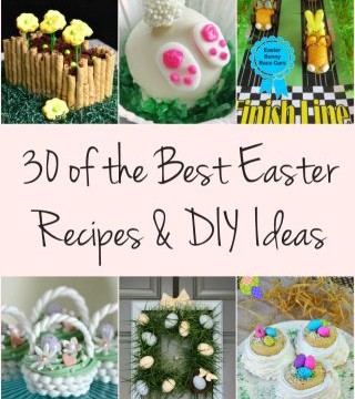 30 of the Best Easter Recipes & DIY Ideas - Roxy's Kitchen #Easter #Recipes #DIY #foodart