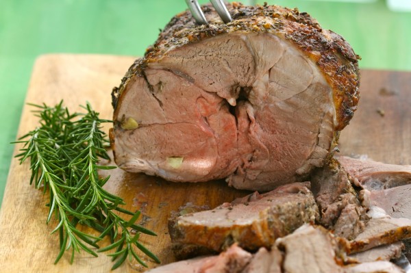 30 of the Best Easter Recipes & DIY Ideas - Roxy's Kitchen - Classic Leg of Lamb with Mint Sauce