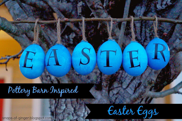 30 of the Best Easter Recipes & DIY Ideas - Roxy's Kitchen - Pottery Barn Inspired Easter Eggs
