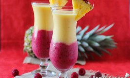 4-Ingredient Creamy Pineapple Berry Smoothie | Roxy's Kitchen