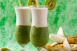 5-Ingredient Kiwi Banana Smoothie with a Twist