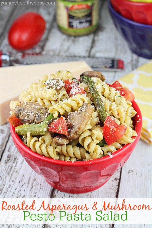 5-Ingredient Pesto Pasta Salad | 15 Surprisingly Easy and Healthy Back to Work Lunches