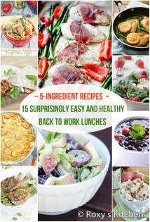 5-Ingredient Recipes: 15 Surprisingly Easy and Healthy Back to Work ...