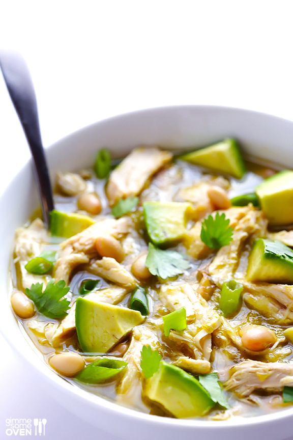 5-Ingredient Easy White Chicken Chili | 15 Surprisingly Easy and Healthy Back to Work Lunches