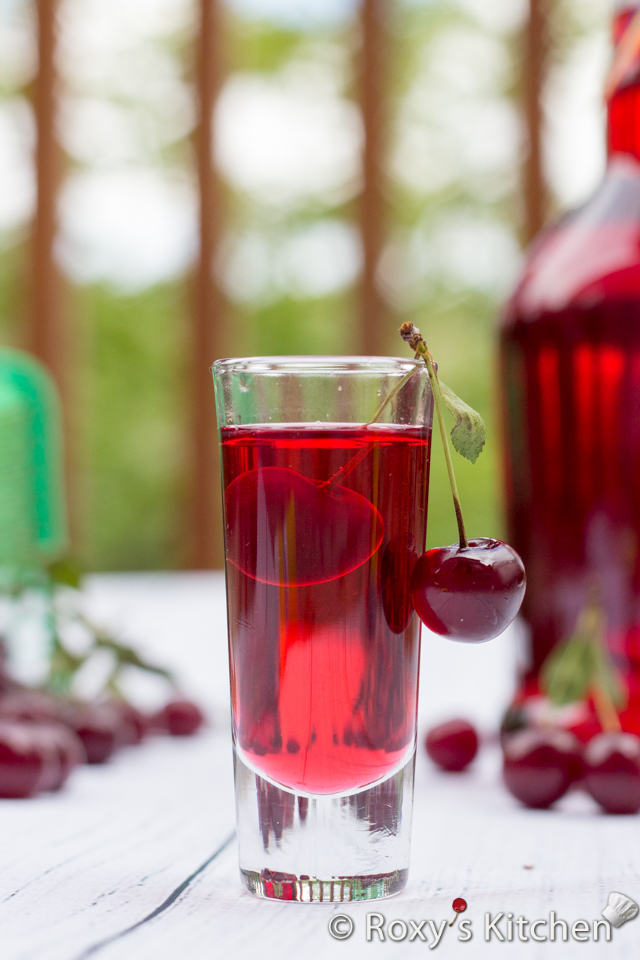 Homemade Sour Cherry Liqueur – An Easy Old Family Recipe That Stands The Test Of Time! | Roxy's Kitchen