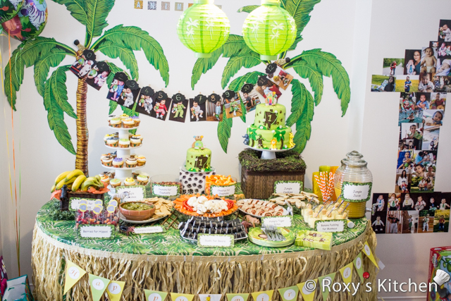 Safari / Jungle Themed First Birthday Party Part II – Appetizers