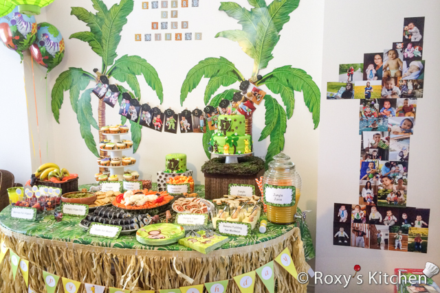 Jungle Themed Birthday Party Decorations : Safari Party Safari Party Decorations Safari Theme Party Wild Birthday Party : Party city's new airloonz palm trees really elevated our table and.