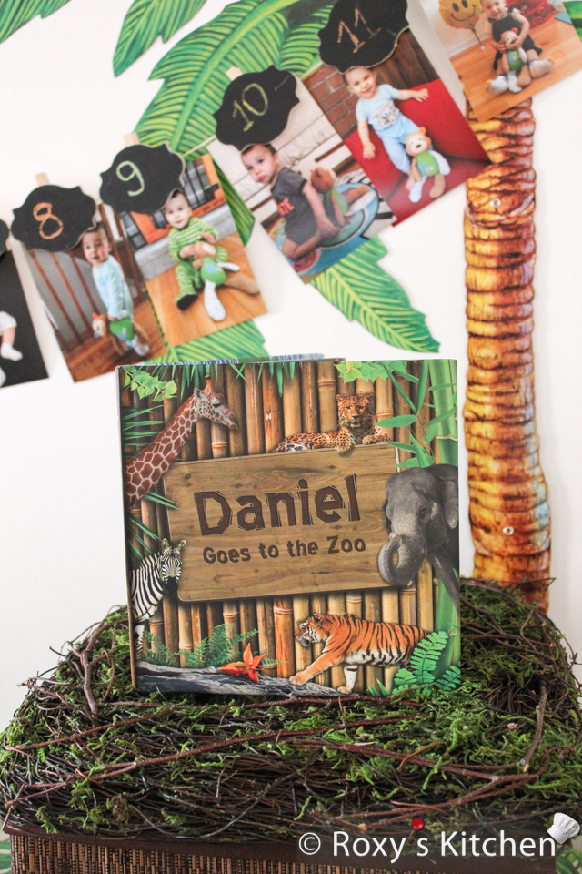 Custom Book as a First Birthday Gift - Daniel Goes to the Zoo! 