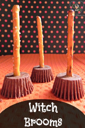 15 Genius Halloween Treats  - Witch Brooms