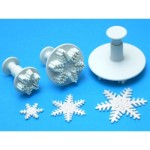 Snowflake Plunger & Cutter Set