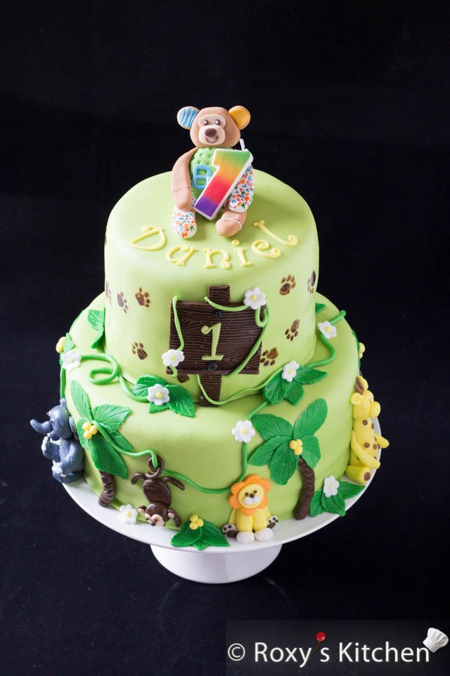 Tiger Half Cake | Adorable Half Cakes for baby - Kukkr Cakes Online