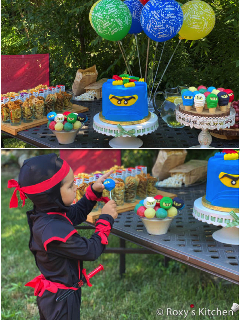 Ninja Birthday Party - Dessert Ideas, Activities & Games 