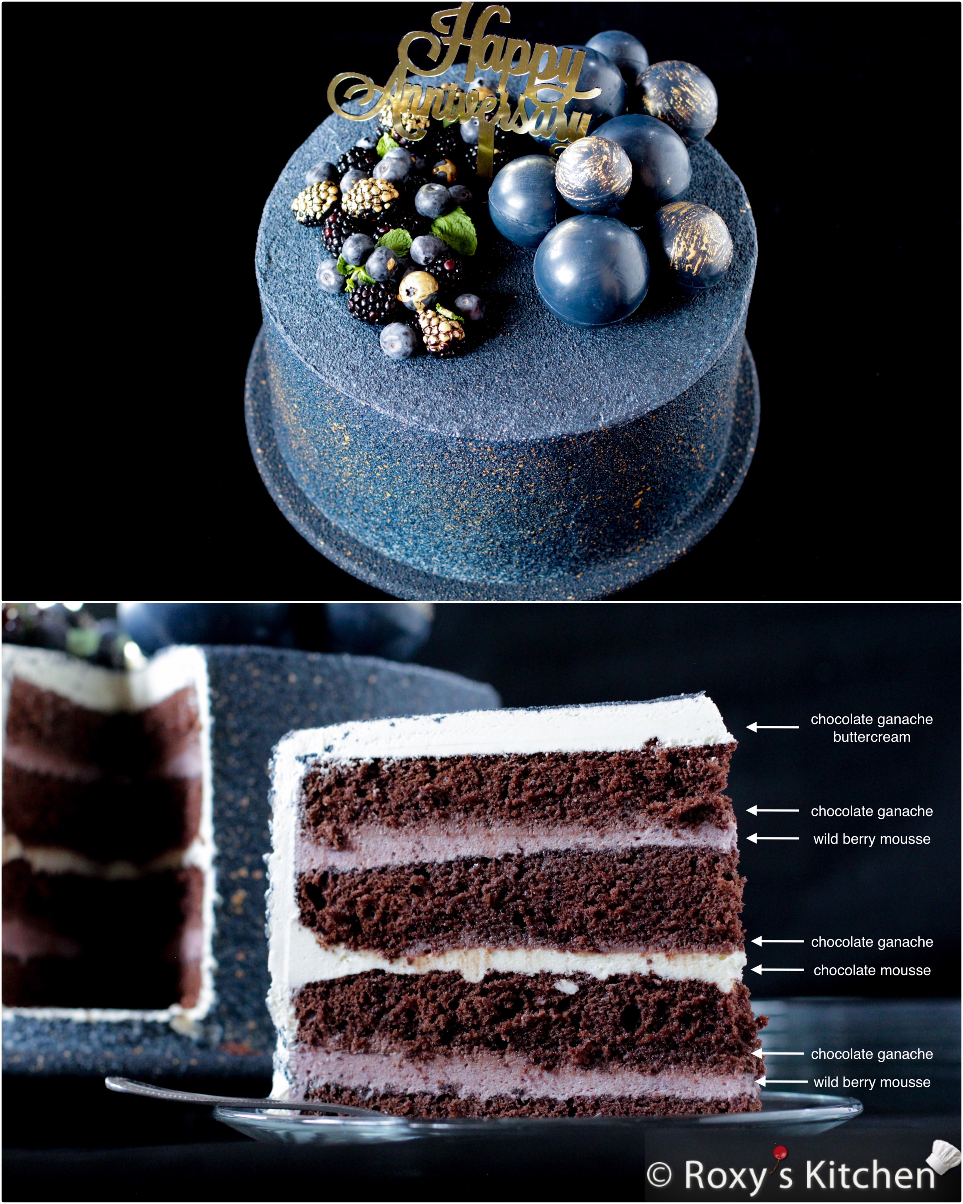 2nd Anniversary Cake (Heart) 1 Kg - Chocolate | Anniversary Cakes
