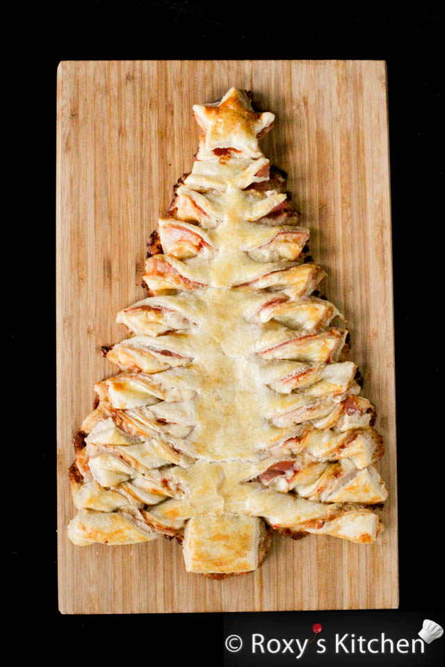 Ham & Cheese Christmas Tree