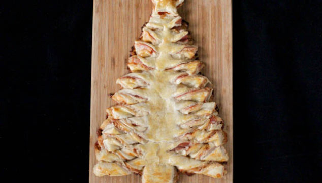 Ham & Cheese Christmas Tree