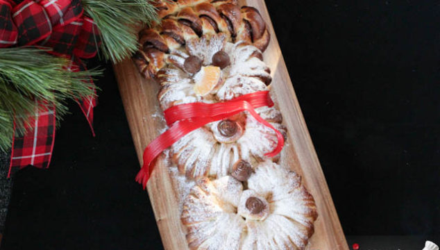 Sweet Bread Snowman / Cozonac Om de Zapada