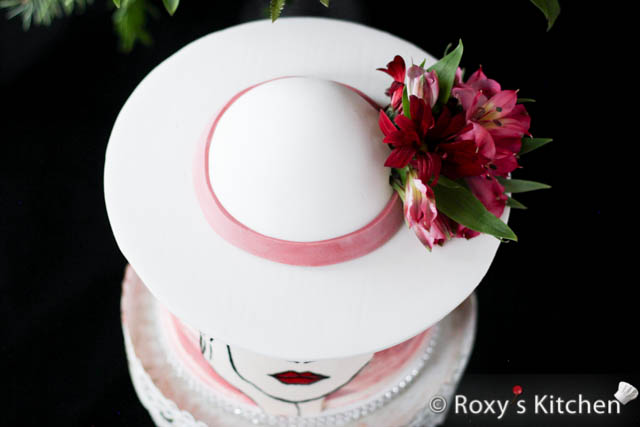 How to Make a Lady Hat Cake Topper or Cake