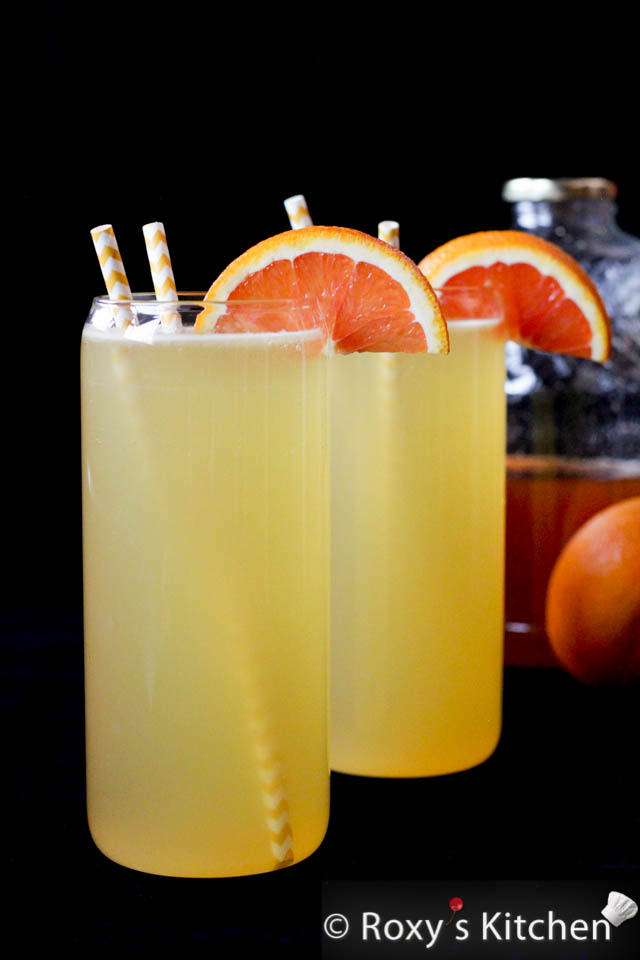 Homemade Orange Syrup - Orange Juice 