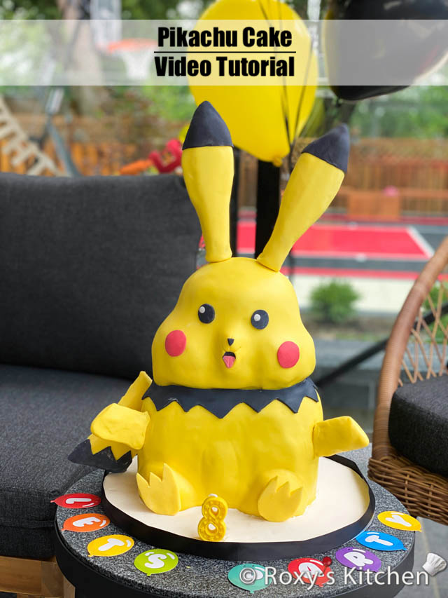 Pikachu Cake Tutorial 