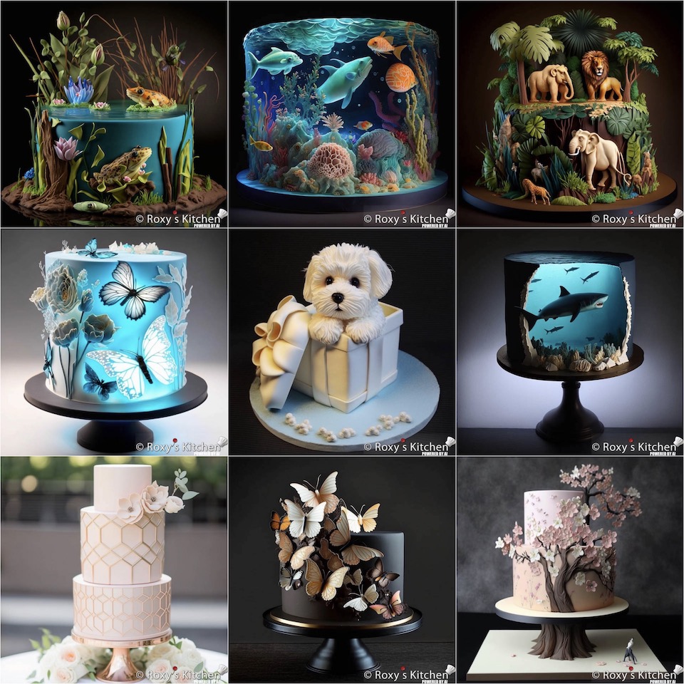 Cake Designs in the Age of AI: More Personalized and Creative Than Ever  Before - Roxy's Kitchen