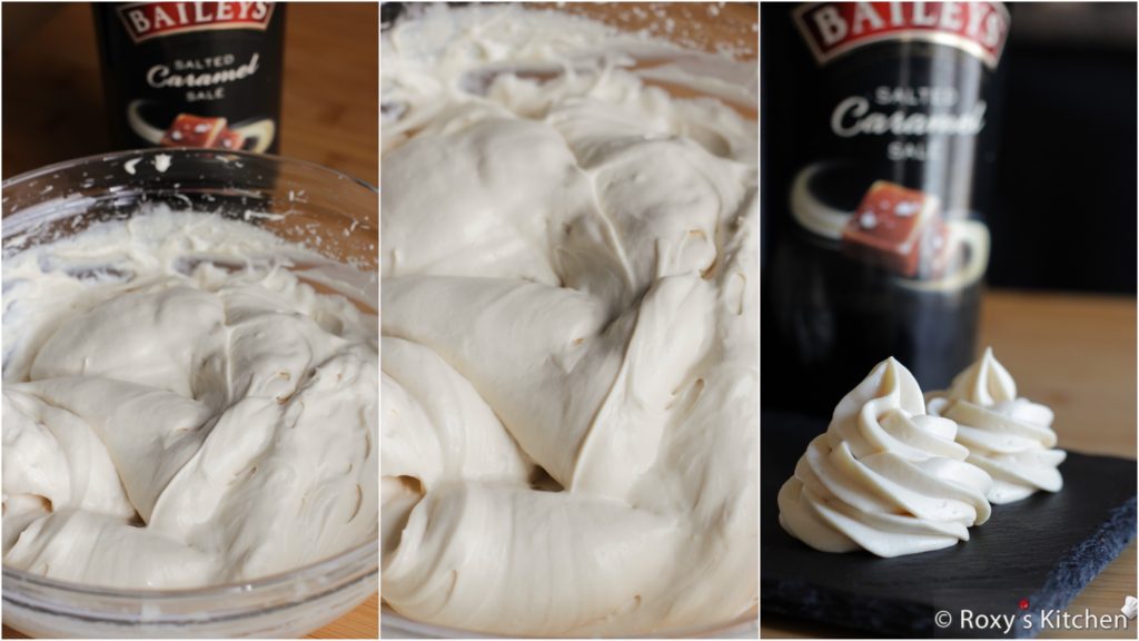 Whipped Chocolate Ganache with Irish Cream - For Cakes or Cupcakes