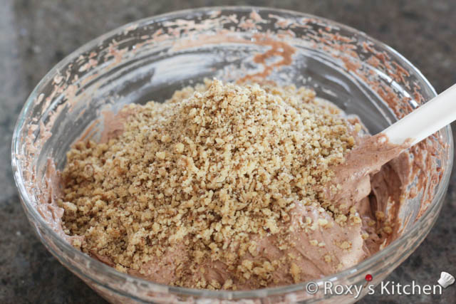 Make the Whipped Chocolate Ganache with Walnuts by following the instructions in this recipe. 