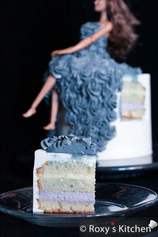Stylish Girl Cake Slice