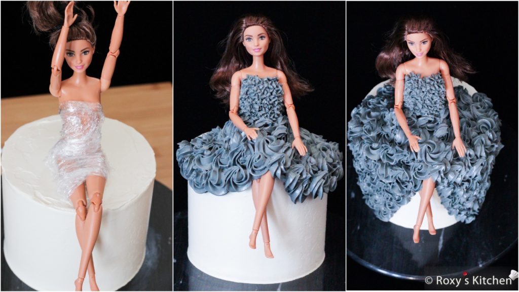 Stylish Girl Cake - How to Make the Easiest Doll Cake